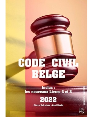 Code civil belge - coordination : Janvier 2022