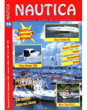 Nautica - Magazine belge de la plaisance Numéro 16