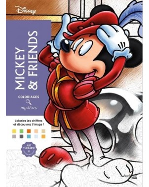 Coloriages mystères Disney Mickey - Tome 2