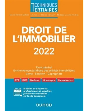 Droit de l'immobilier 2022