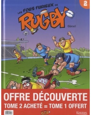 Les Fous furieux du rugby - Pack Tome 1 (31 pg) + Tome 2 (32 pg)