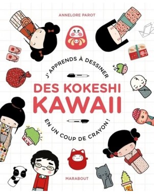 Je dessine des kokeishi kawai