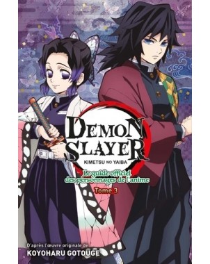Artbook anime demon slayer - Tome 3 shônen