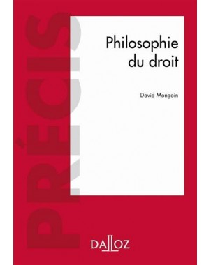 Philosophie du droit - 1re ed.