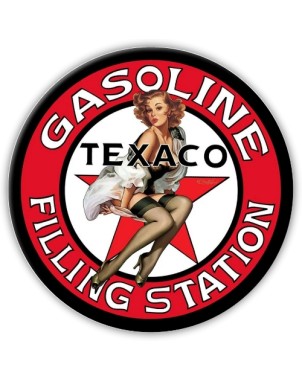 Gasoline filing station Texaco