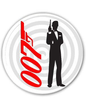 Silhouette 007 James Bond