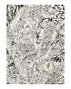 Une vie en dessins - Batem - Le Marsupilami / Edition spéciale, Tirage de tête - Vente ferme