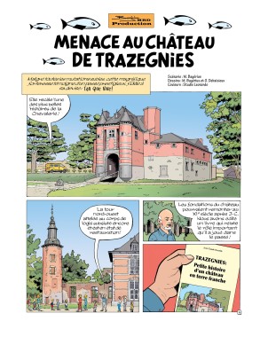 Menace au château de Trazegnies